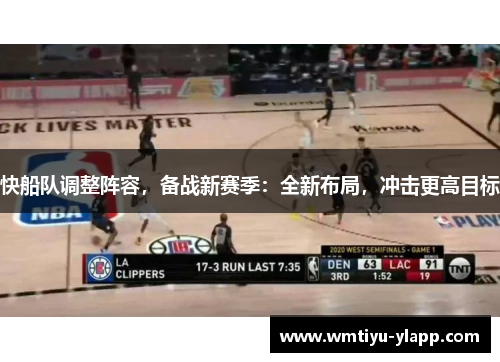快船队调整阵容，备战新赛季：全新布局，冲击更高目标